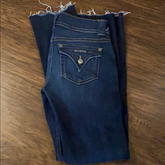 Hudson Distressed Raw Hem Jeans - Picture 4 of 4